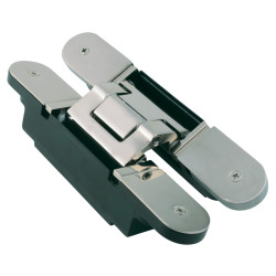 Simonswerk Tectus TE340 3D Door Hinge - 160 x 28mm - Polished Nickel - Pair