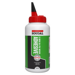 Soudal Trade 5min D4 PU Wood Adhesive - 750g - Brown