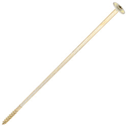 SiDAX Timber Frame Screws Wafer Head - 8.0 x 300mm - Yellow Zinc - Pack of 25