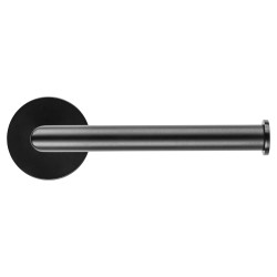Metlex Cygnus Round Toilet Roll Holder - 162 x 80.5mm - Matt Black