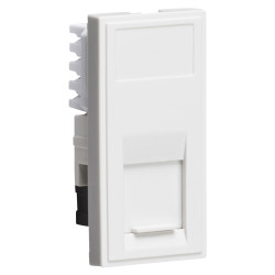 Knightsbridge CAT5e Euro Module - Unshielded - White