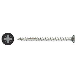 Reisser Cutter Pozi Countersunk Wood Screws - 4.5 x 30mm - Bright Zinc Plated - Pack of 200