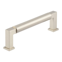 Burlington by Frelan Westminster 17.5mm D-Bar Cabinet Pull Handle - 128mm c/c - Satin Nickel