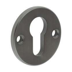 CRES by Frelan Face Fix Security Escutcheon - 52mm Diameter - Euro - Dark Bronze