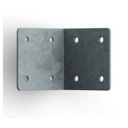 FenceMate Sleeper Angle Bracket - 85 x 80mm - Galvanised