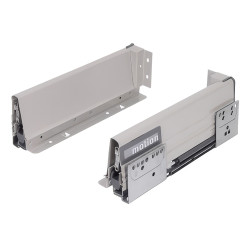 Klug Innobox Soft Close Drawer Pack - Without Rods - (H) 86mm x (D) 500mm - Grey