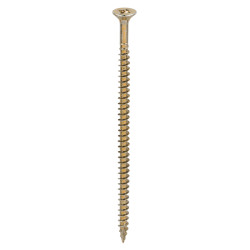 TIMCO Classic Pozi Countersunk Wood Screws - 4.0 x 80mm - Yellow Zinc - Pack of 200