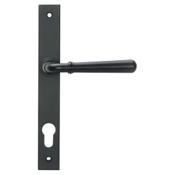 From The Anvil Newbury uPVC Slimline Multipoint Door Handle - 92mm c/c - Matt Black