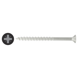 Reisser R2 Retinox Pozi Countersunk Wood Screws - 6.0 x 80mm - A2 Stainless Steel - Pack of 100