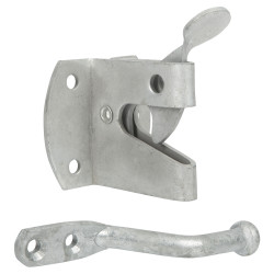 GateMate Large Auto Gate Catch - 182 x 62 x 48mm - Galvanised