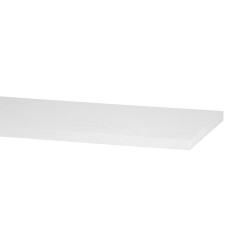 elfa Twin Slot Shelving System - White Edged Melamine Board/Shelf - 900 x 250 x 19mm - White