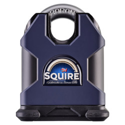 Squire SS65CS Maximum Security Closed Shackle Padlock - 65mm Body - 19 x 19mm Shackle - Blue