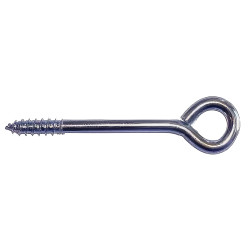 Eyes to Screw - 150mm Length - Zinc Plated - Pack of 10