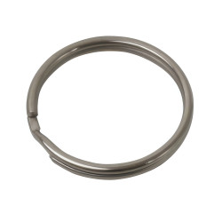 Key Ring Split Ring - 38mm - Nickel Plated - Pack of 50