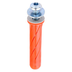 TIMCO Stella Fixing Wall Anchor - M5 x 55mm - Red