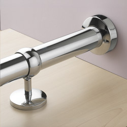 Rothley 40mm Upright Pillar - Polished Chrome