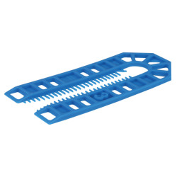 Broadfix Horseshoe Packer Shims - 101 x 43 x 3mm - Blue - Pack of 200