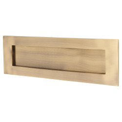 Letter Plate - 359 x 113mm - Antique Brass