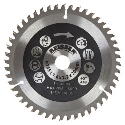 Reisser TCT Circular Saw Blade - 165 x 20mm - 48T - Wood
