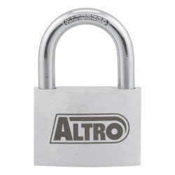 Altro Aluminium Padlock - 60mm Body - 34.5 x 35mm Shackle - Keyed to Differ