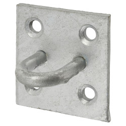Staple on Plate - 50 x 50 x 6mm - Galvanised