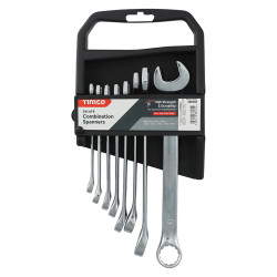 TIMCO Combination Spanner Set - 8 Pieces