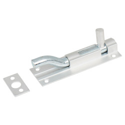 Touchpoint Necked Barrel Bolt - 76 x 25mm - Brushed Aluminium