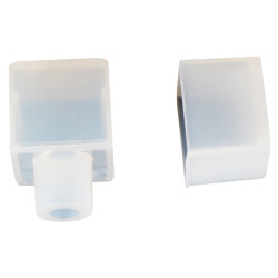 Integral LED End Cap From Left/Right End for 13 x 12mm Top Bend Neon Strip Light - Pack of 5