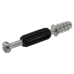 Self Drive Dowel - Cam Centre/Pin Length 34mm - Black - Pack of 50