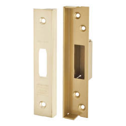 UNION 13mm Rebate Kit to suit StrongBOLT BS3621:2007 5 Lever Deadlock - Polished Brass