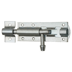 Tower Gate Bolt - Straight - 160mm Length - Zinc Plated
