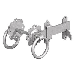 GateMate Medium Duty Ring Gate Latch - 150mm Throw - Galvanised