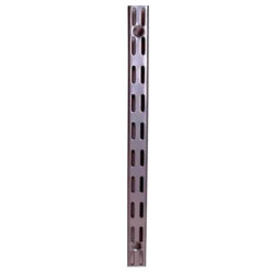 elfa Twin Slot Shelving System - Shelf Wall Upright - 2396mm Length - Platinum