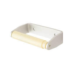Sprung Toilet Roll Holder - 12-21mm Panels - Satin Anodised Aluminium