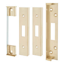 Hampstead Architectural Rebate Kit for Deadlock - PVD Brass