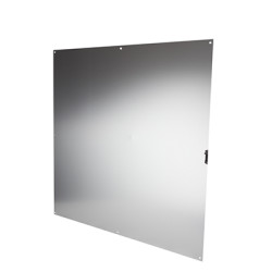 Touchpoint Aluminium Kick Plate - Half Door Panel - 760 x 760 x 1.2mm - 8 Screw Holes - Satin