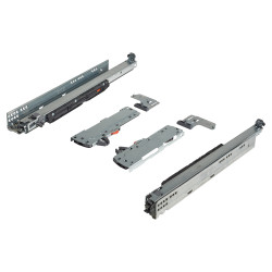 Blum TIP-ON Push to Open BLUMOTION Soft Close Drawer Runner - Full Extension - 450mm Length - 60kg