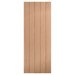 LPD Wexford 5 Panel Unfinished Solid Internal Door - 1981 x 838 x 35mm - Oak
