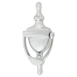 Heritage Brass by M Marcus Urn Door Knocker - 152 x 66mm - Polished Chrome