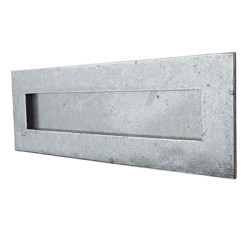 Olde Forge Letter Plate - 324 x 108mm - Pewter