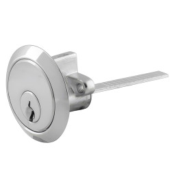 ERA 5 Pin Replacement Rim Cylinder - Satin Chrome - Keyed Alike
