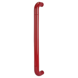 Hoppe AR602/600 Nylon D-Bar Door Pull Handle - Bolt Fix - 600mm c/c - Rouge Red
