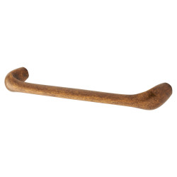 Altro Keswick 7mm D-Bar Cabinet Pull Handle - 128mm Centres - Antique Brass