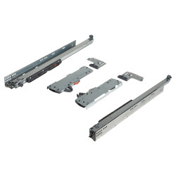 Blum TIP-ON Push to Open BLUMOTION Soft Close Drawer Runner - Full Extension - 700mm Length - 70kg