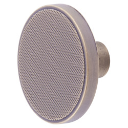 M Marcus Brooklyn Round Cabinet Knob - 50mm Diameter - Antique Brass