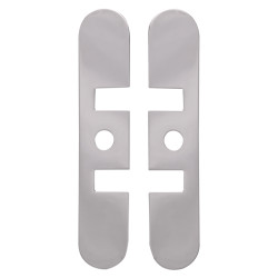 Numatic Concealed Jamb Door Closer Face Plate - Polished Stainless