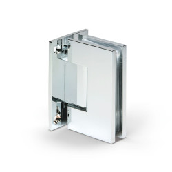 Bohle Bilbao Basic Glass to Wall Shower Hinge - Double Sided - 8-12mm Glass - Polished Chrome