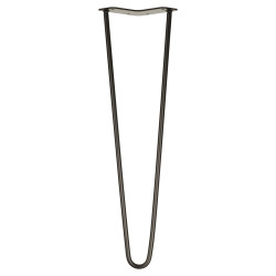 Altro Hairpin Leg - 2 Pin - 500mm Height - Black - Pair