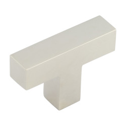 Burlington by Frelan 25mm Trafalgar T-Bar Cabinet Knob - 60 x 41mm - Polished Nickel