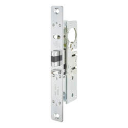 Adams Rite 4720 Screw Cylinder Deadlatch - 38.1mm Backset - 54.4mm Case - For Timber - Zinc Plated